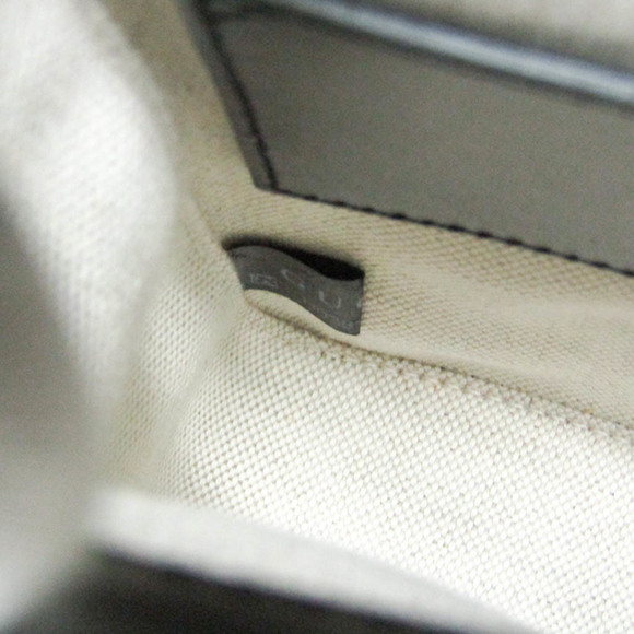 GUCCI Black Leather Bamboo Shoulder Bag - Picture 16 of 16